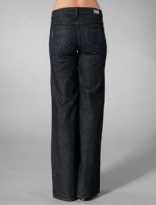 NWT PAIGE Premium Hillside Midnite Shadow Wide Jeans 26  