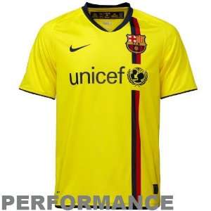   Barcelona Gold Replica Performance Soccer Jersey