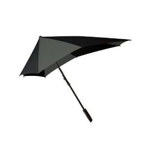  Senz Smart Stormproof Stick Umbrella in Black Fusion 
