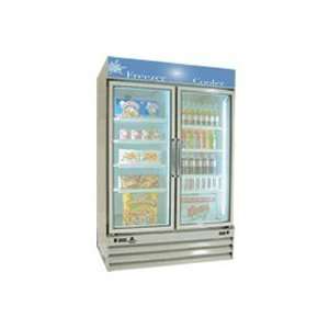   Glass Door Combination Refrigerator/Freezer Merchandiser Appliances