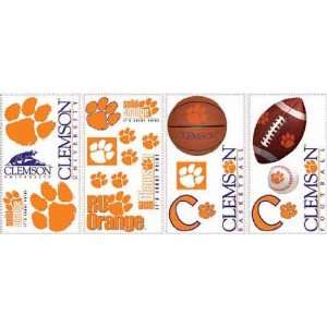  Clemson University Peel and Stick Appliques