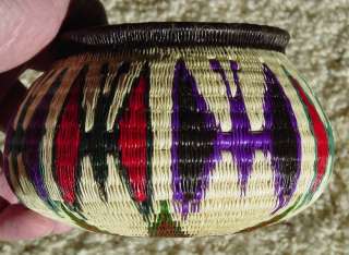 Baskets weaved by the WOUNAAN and neighboring EMBERA INDIANS of PANAMA