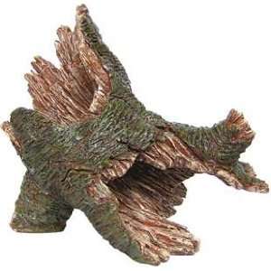 Zanusa Pet Products Resin Ornament Hollow Log Pet 