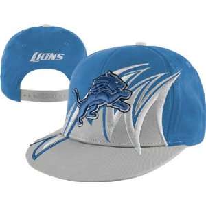    Detroit Lions 2 Tone Reverse Slash Snapback Hat