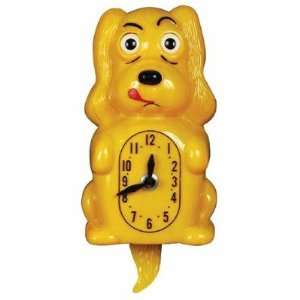  Pooch Clocker Spaniel Yellow Wall Clock