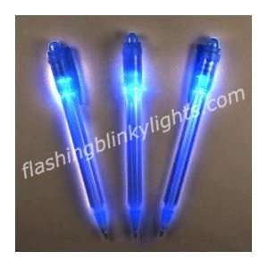  Blue Groove Light Up Pens   SKU NO 10299