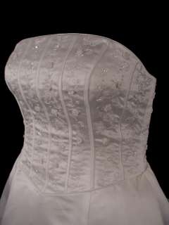 BRAND NEW COUTURE CORSET BRIDAL GOWN WEDDING DRESS 24  
