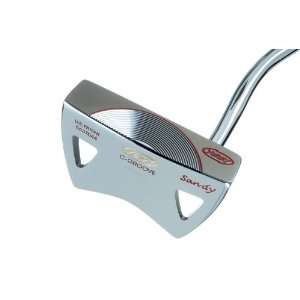   Yes C Groove Putter Golf Club 34   Red Sandy RH