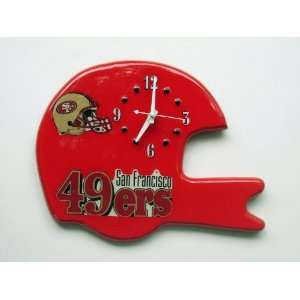  SAN FRANCISCO 49ers HELMET WALL CLOCK 