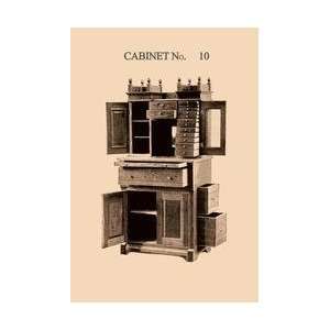  Dentists Cabinet #10 12x18 Giclee on canvas