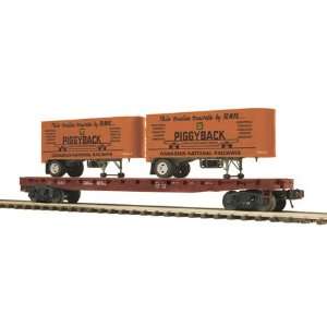  O FLAT/2 PUP TRAILERS, CN MTH2098696 Toys & Games