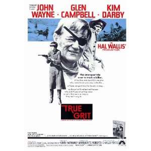  True Grit (1969) 27 x 40 Movie Poster Style A