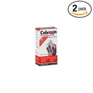 Cobroxin Advanced Oral Spray for Chronic Pain Orange Flavor, 1 oz 