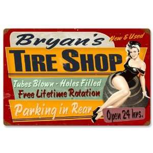  Tire Shop Vintaged Metal Sign