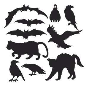  Halloween Silhouettes Case Pack 96   530395