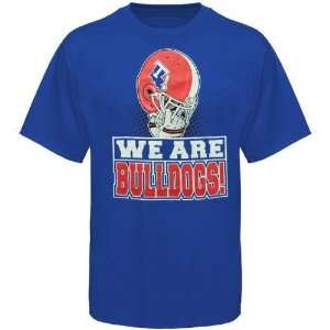  Tech Bulldogs Youth Royal Blue We Are T shirt