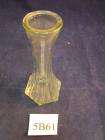 VTG 1970s Hoosier Glass 2 40636 Clear Bud Vase 6 Tall  