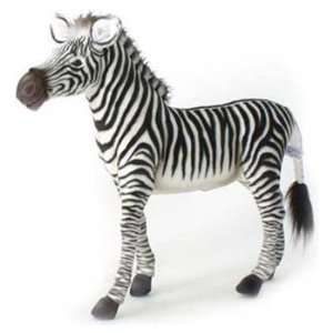  GrevyS Zebra Toy Reproduction By Hansa, 26 Long 