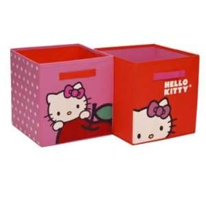  Hello Kitty Collapsible Cubes  printed with Glitter  2 Pack Baby
