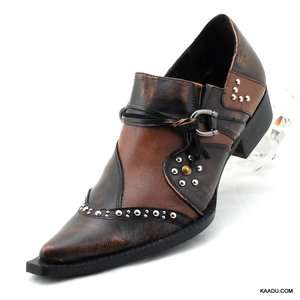 XL0153 CLEVIS Mens fashion shoe Black Brown  