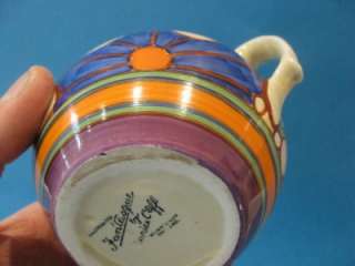 This lovely Rare Early Clarice Cliff Bizarre Fantasque Deco Bowl Milk 