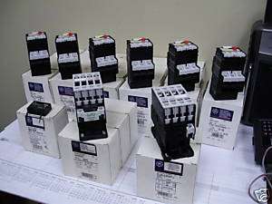NEW IN BOXES GE CLO1A310T1 CONTACTOR / RT1  O/L RELAY LIQUIDATION 