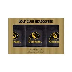  Colorado Buffaloes 3 Pack Golf Club Head Cover Sports 