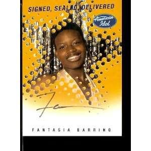  2004 American Idol Signed, Sealed, Delivered Fantasia 
