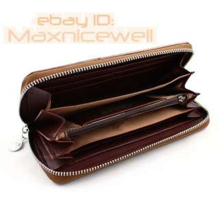   Quality Womens bowknot long Wallet Clutch Zipper Purse Handbag Bag
