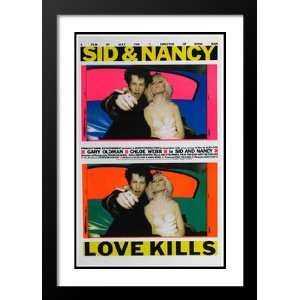  Sid and Nancy 32x45 Framed and Double Matted Movie Poster 