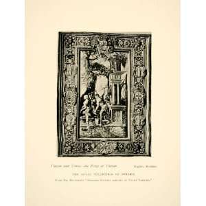 1906 Print Vulcan Venus Forge Royal Collection Sweden 