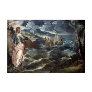 Jacopo Tintoretto   Christ At The Sea Of Galilee Giclee  