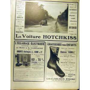   1911 Advert Hotchkiss Automobile Charron Ltd Compteur