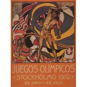  JUEGOS OLIMPICOS STOCKHOLMO 1912 OLYMPIC GAMES SMALL 