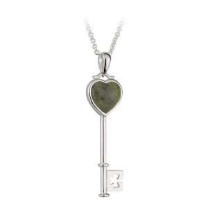  Connemara Marble Key Pendant Jewelry