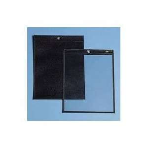 Oxford 64117 Poly Shop Ticket Holders, Clear Front/Leatherette Back 