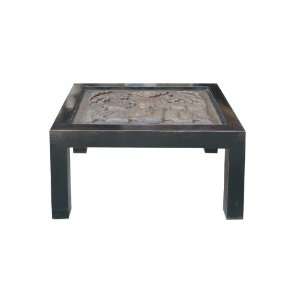    Beautiful Heavy Thick Concrete Art Coffee Table