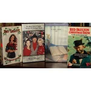  Christmas VHS Videos Amy Grant, Shoji Tabuchi Family, Mr 