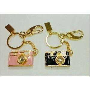  8GB Cool Crystal Camera Style USB Flash Drive with keychain 
