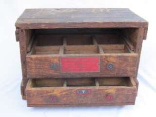   Box Old Antique Wood Country Farm Barn Tool Box Columbus OH  
