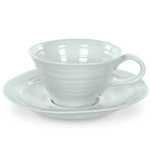  Portmeirion Sophie Conran, Teacup & Saucer Celadon 