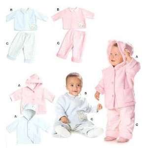 BURDA PATTERN 9735 CHILDRENS COORDINATES SIZE 3m, 6m, 9m, 12m, 18m 