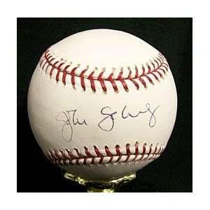 John Sherlock Autographed Baseball