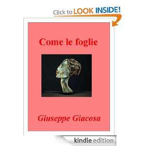 Come le foglie (Contesto Storico) (Indice Active) (Italian Edition 