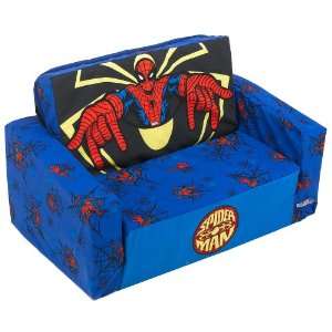  Spiderman Flip Open Sofa with Slumber Bag Baby