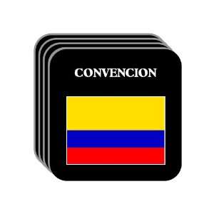  Colombia   CONVENCION Set of 4 Mini Mousepad Coasters 