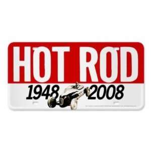   Rod 60th Anniversary License Plate Vintage Metal Sign