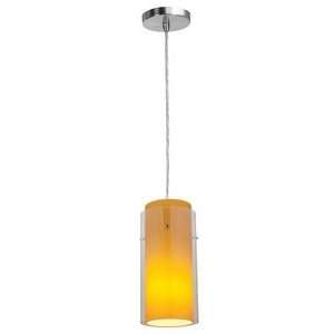 Access Lighting 28333 BS/CLAM Shava GnG Glass Glass Cylinder  
