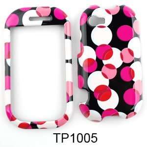  Sharp Kin 2 Muiti Pink Polka Dots on Black Hard Case/Cover 