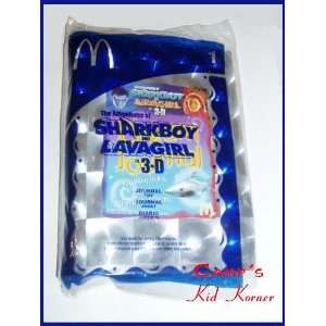  SHARKBOY LAVAGIRL 3 D Journal McDonalds Toy #1 2005 